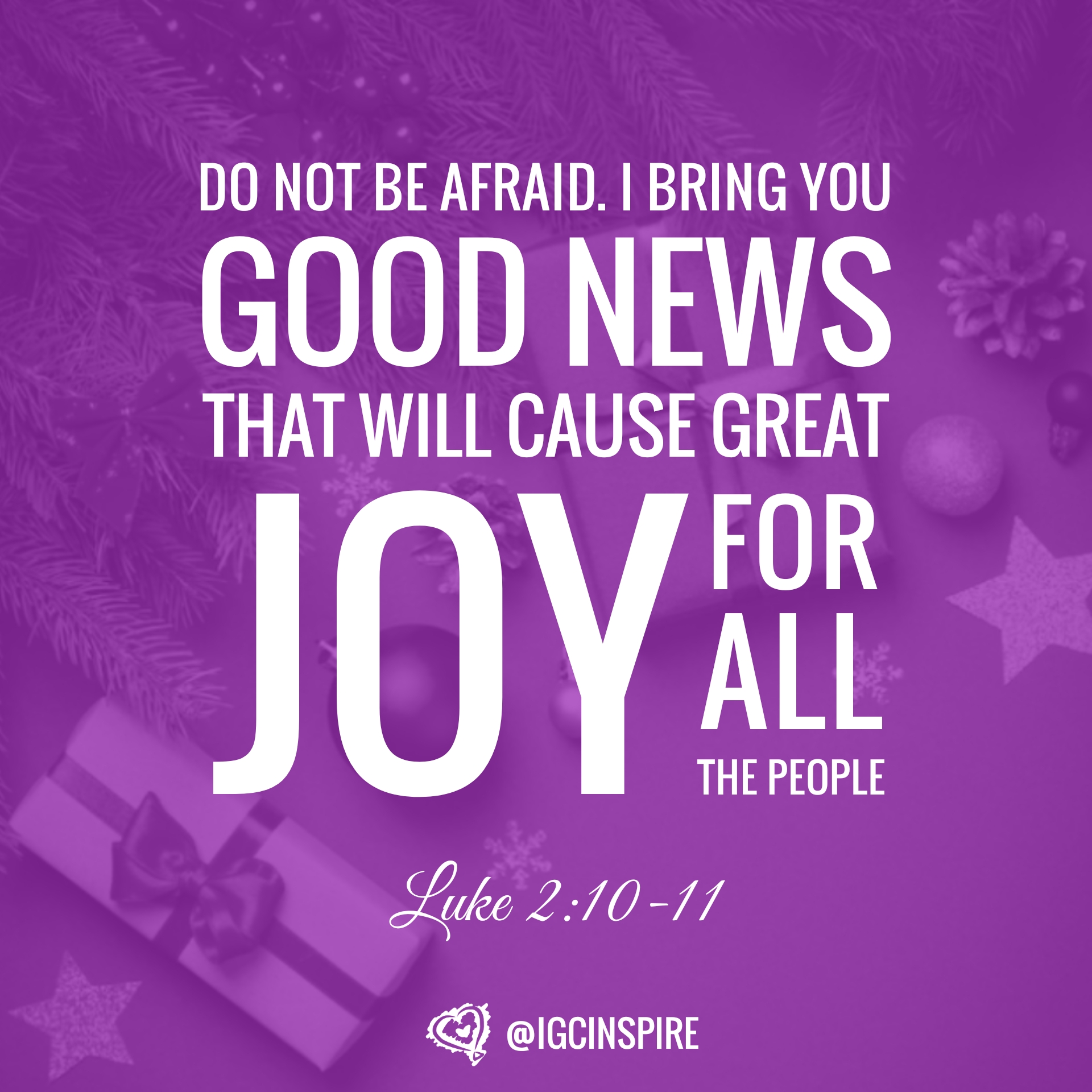 12 Uplifting Bible Verses For Christmas IGC